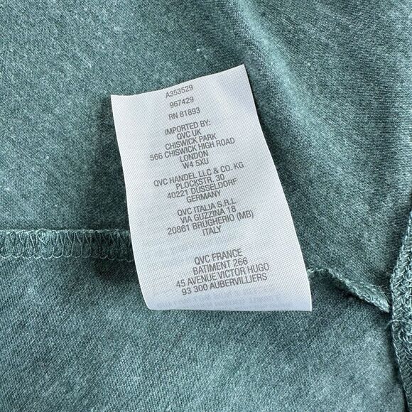 2! LOGO Lounge BY LORI GOLDSTEIN HANDKERCHIEF HEM JERSEY KNIT Dresses Small Cozy - Picture 12 of 14